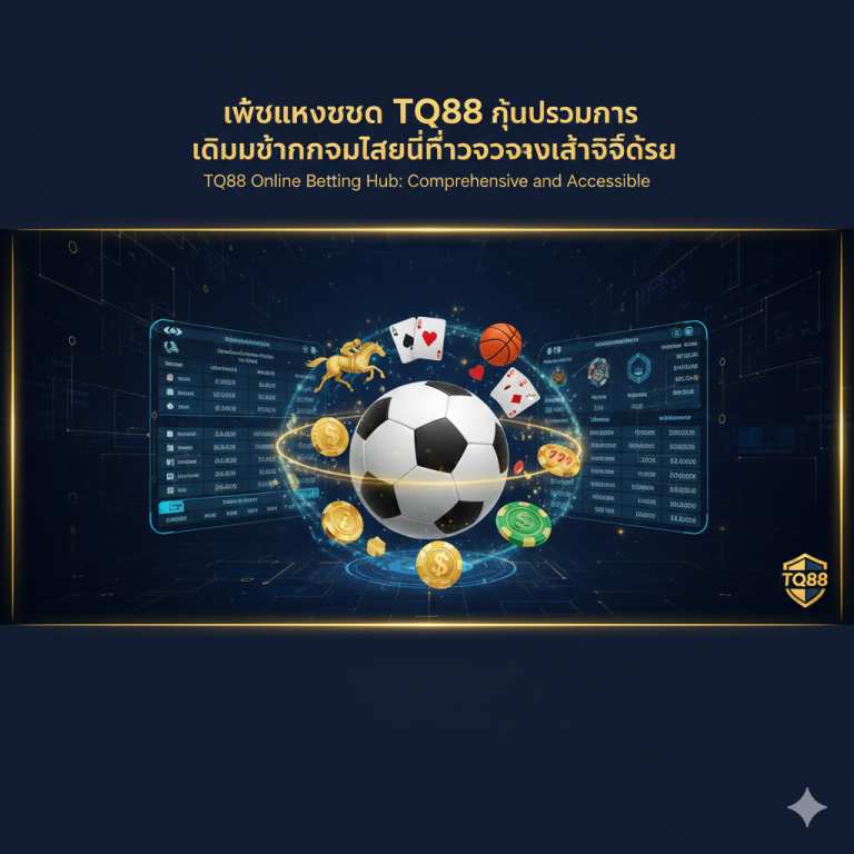 เว็บแทงบอล TQ88 ศูนย์รวมการเดิมพันออนไลน์ที่ครบวงจรและเข้าถึงง่าย