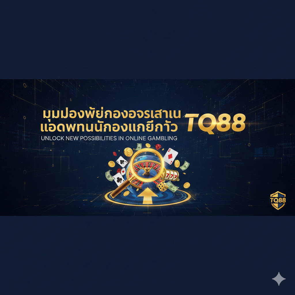 มุมมองใหม่ของโอกาสในโลกพนันออนไลน์กับ TQ88